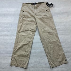 NWT Gasoline pants beige/tan size 34